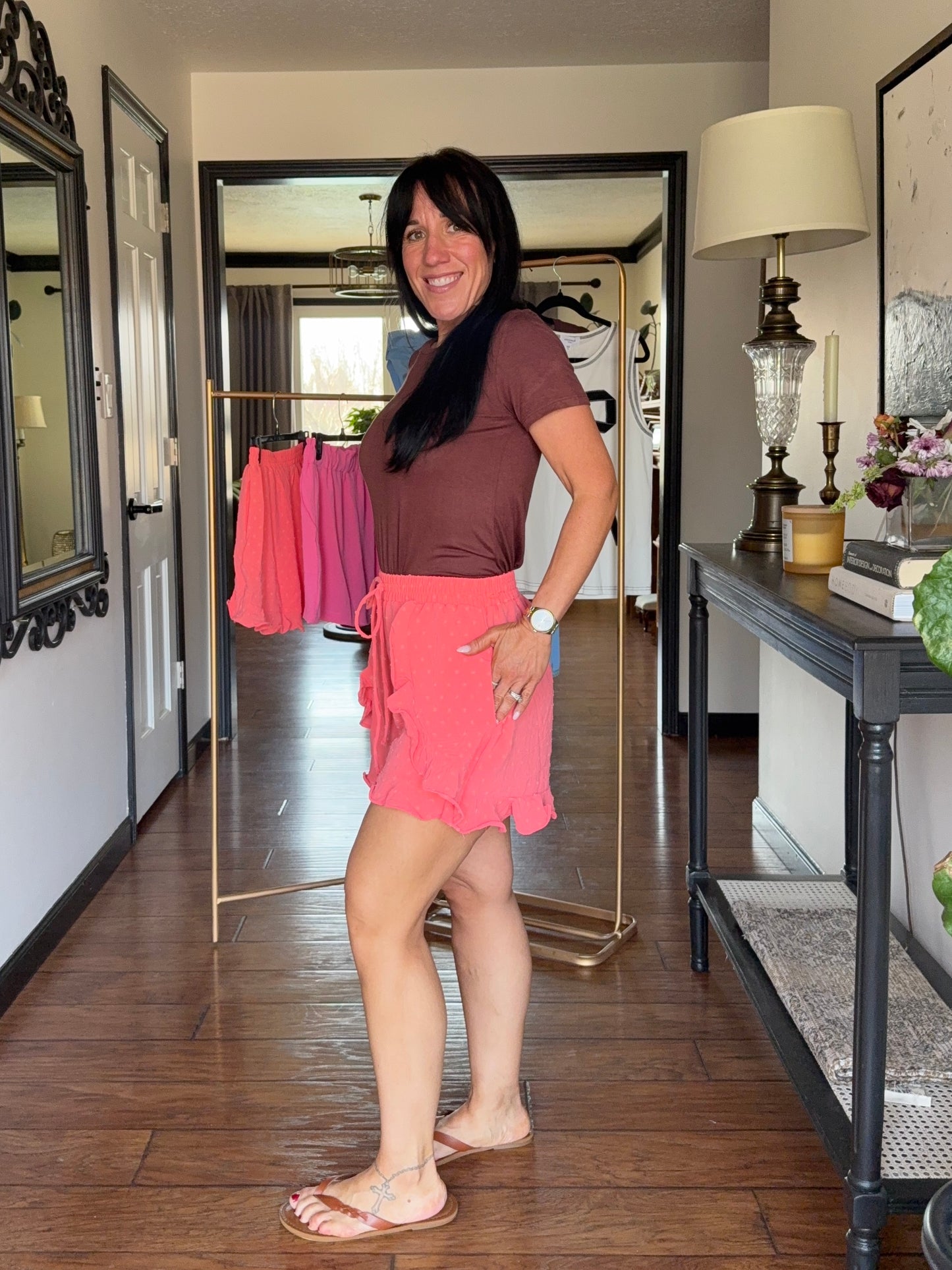 Ruffle Shorts