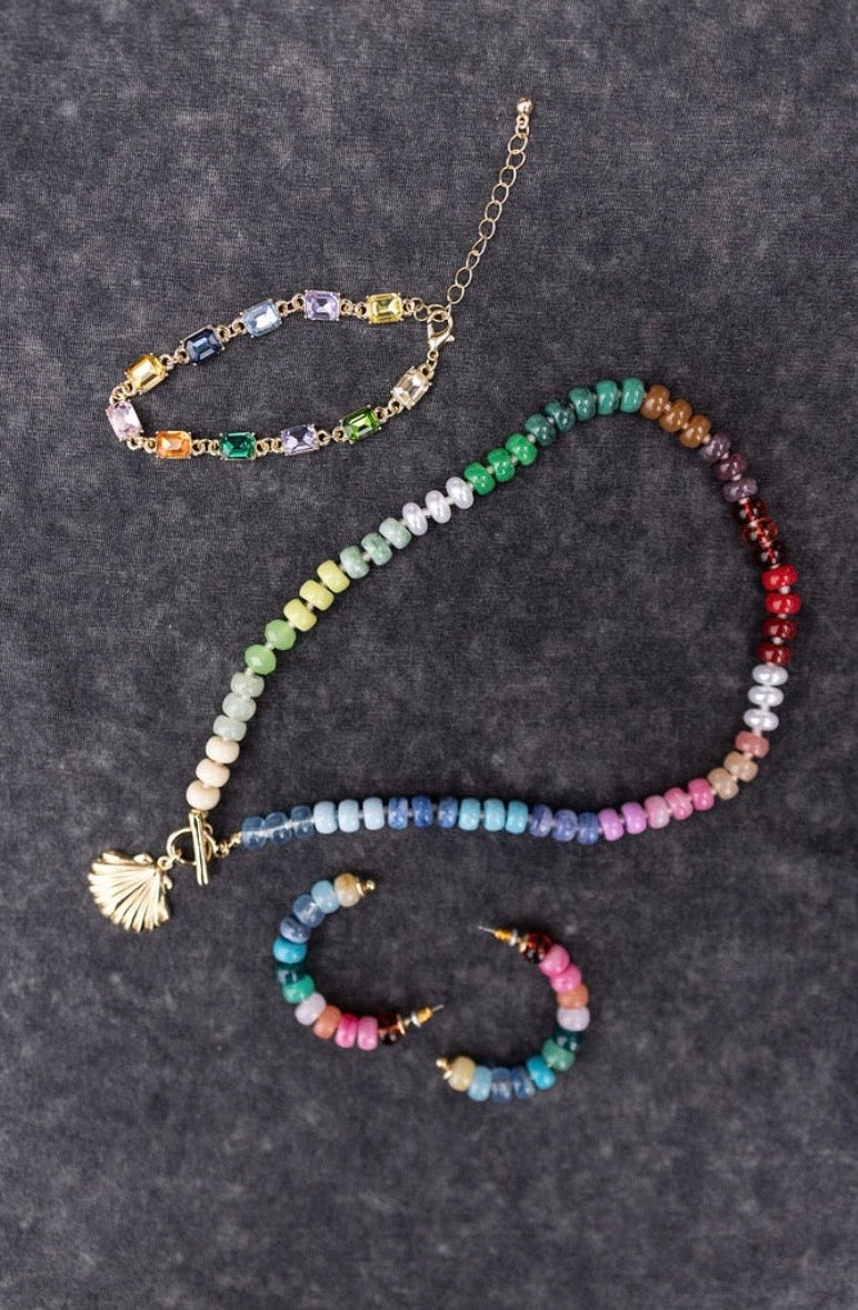 Confetti Gemstone Bracelet
