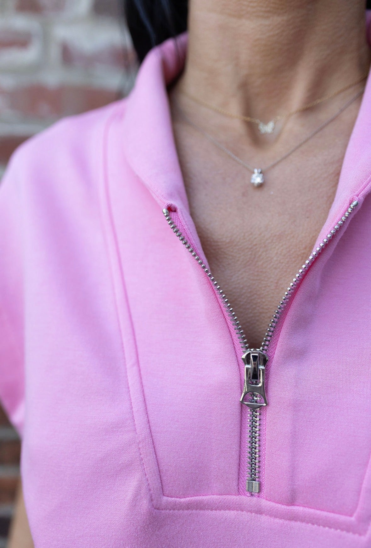 Pretty in Pink Sleeveless Pullover