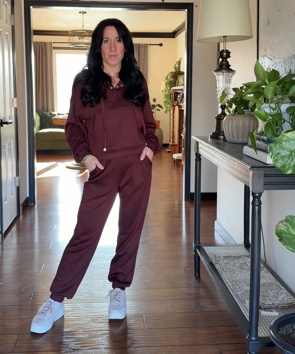 Cropped matching set