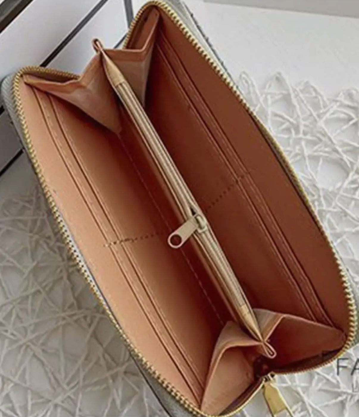 Woven Long Wallet