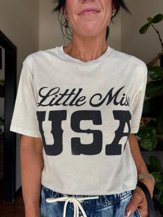 Little Miss USA Graphic Tee