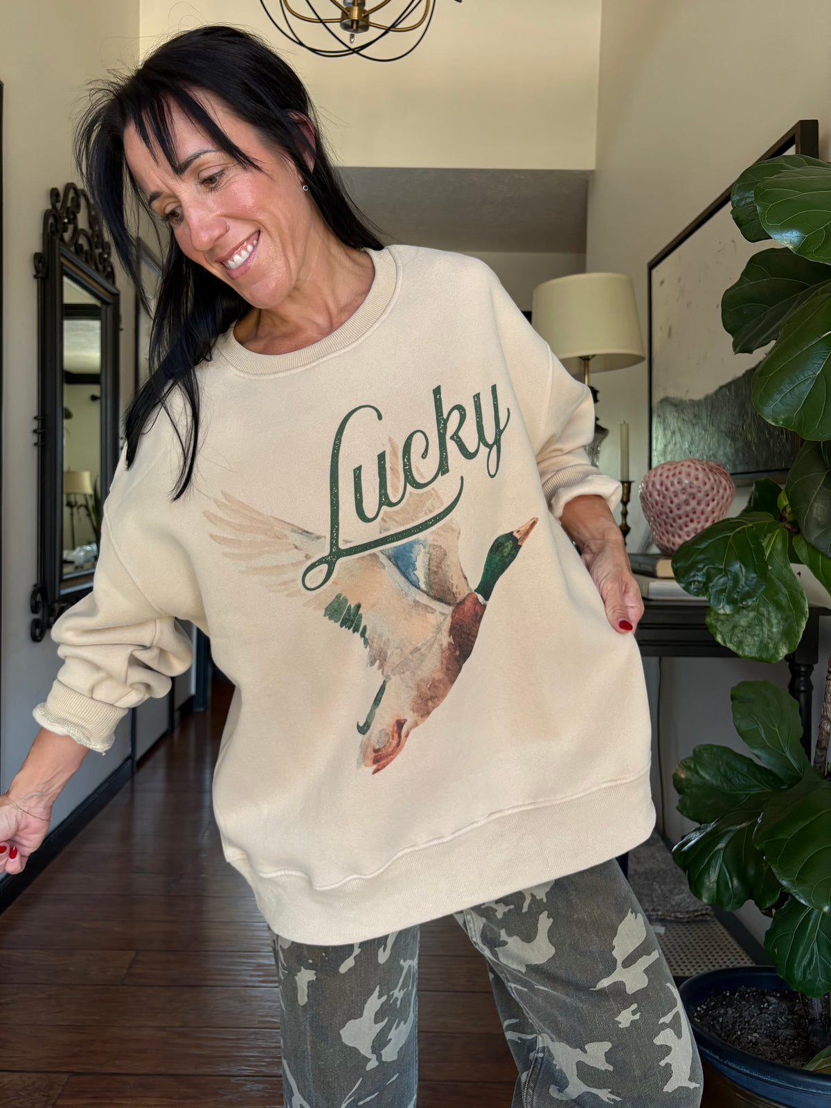 Lucky Duck Sweatshirt
