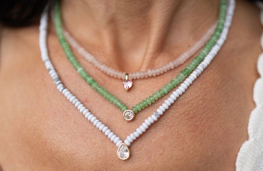 Beaded Charm Necklace