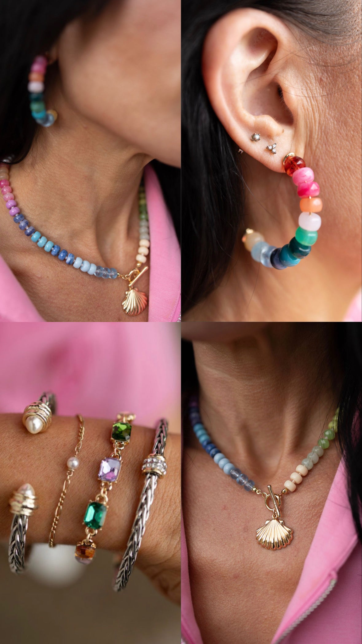 Confetti Beaded Necklace