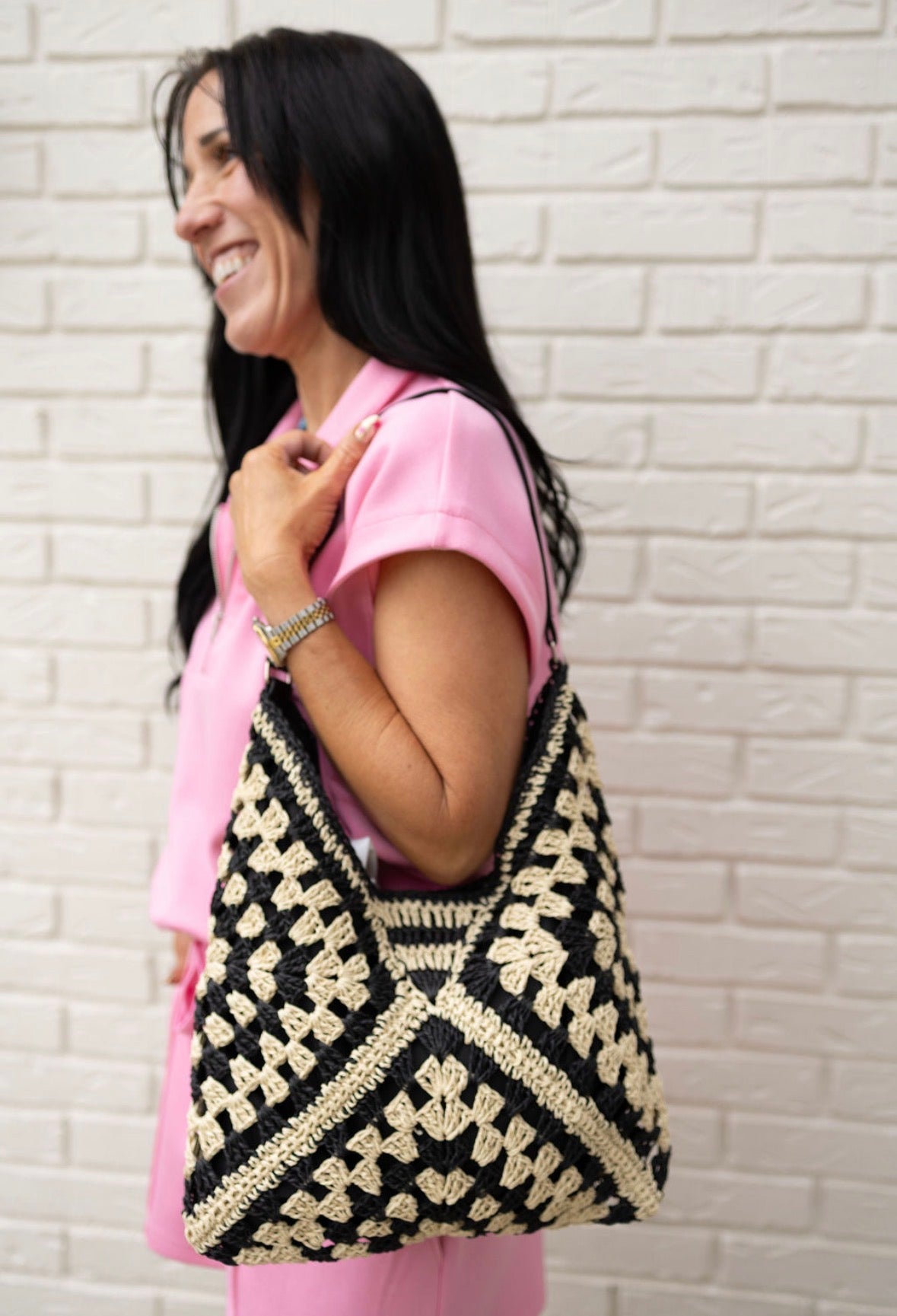 Woven Bobo Handbag