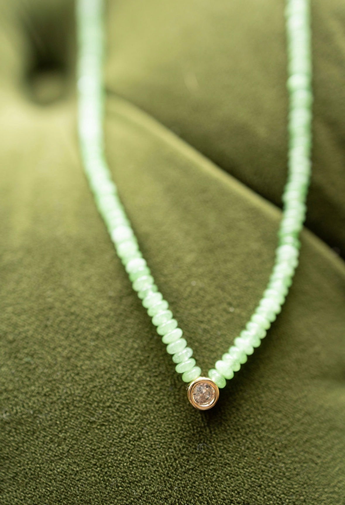 Beaded Charm Necklace