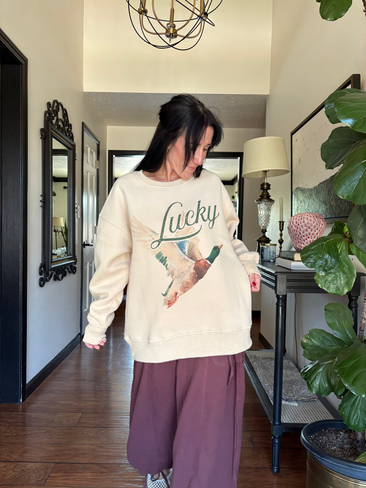 Lucky Duck Sweatshirt