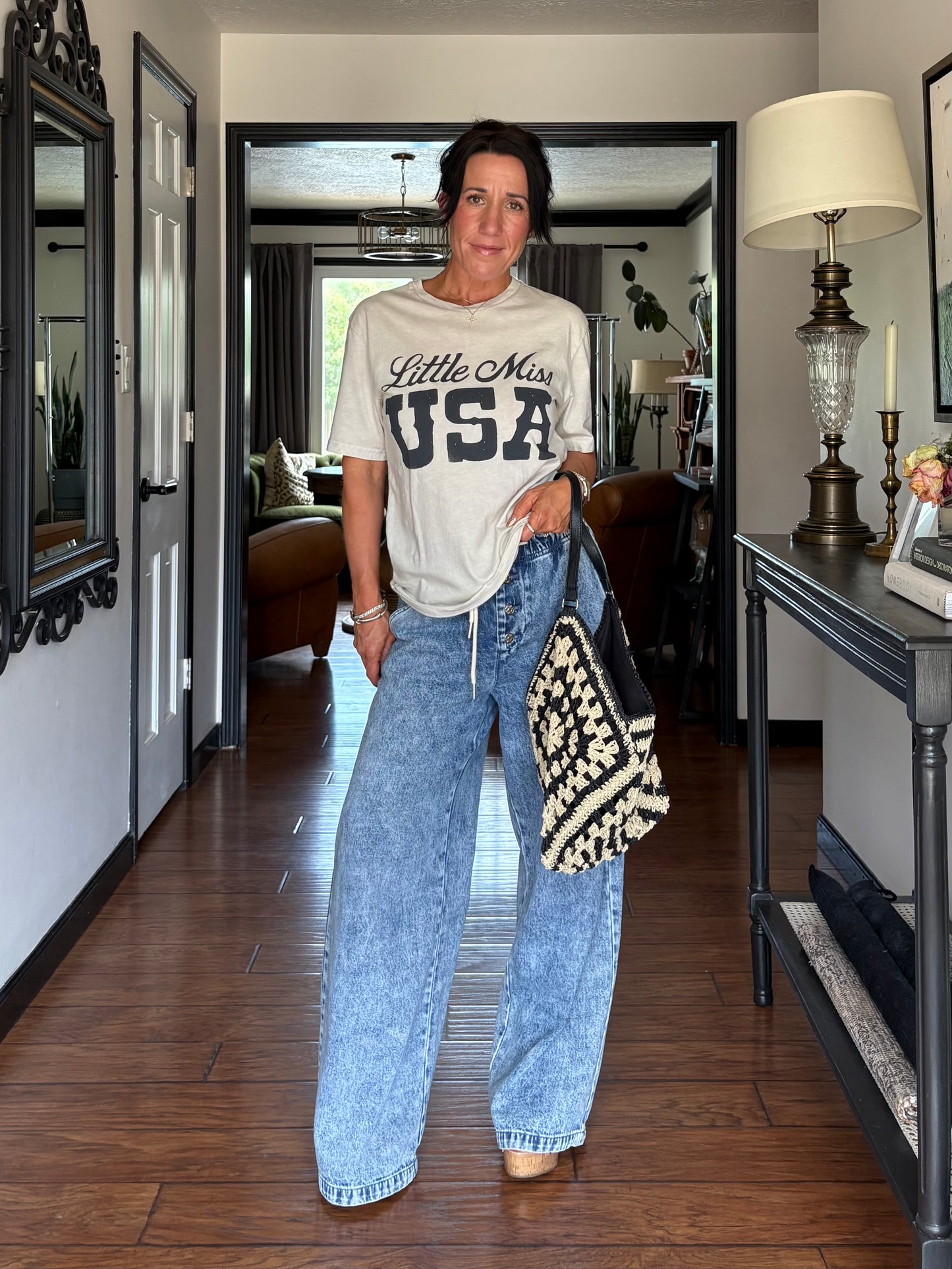 Little Miss USA Graphic Tee