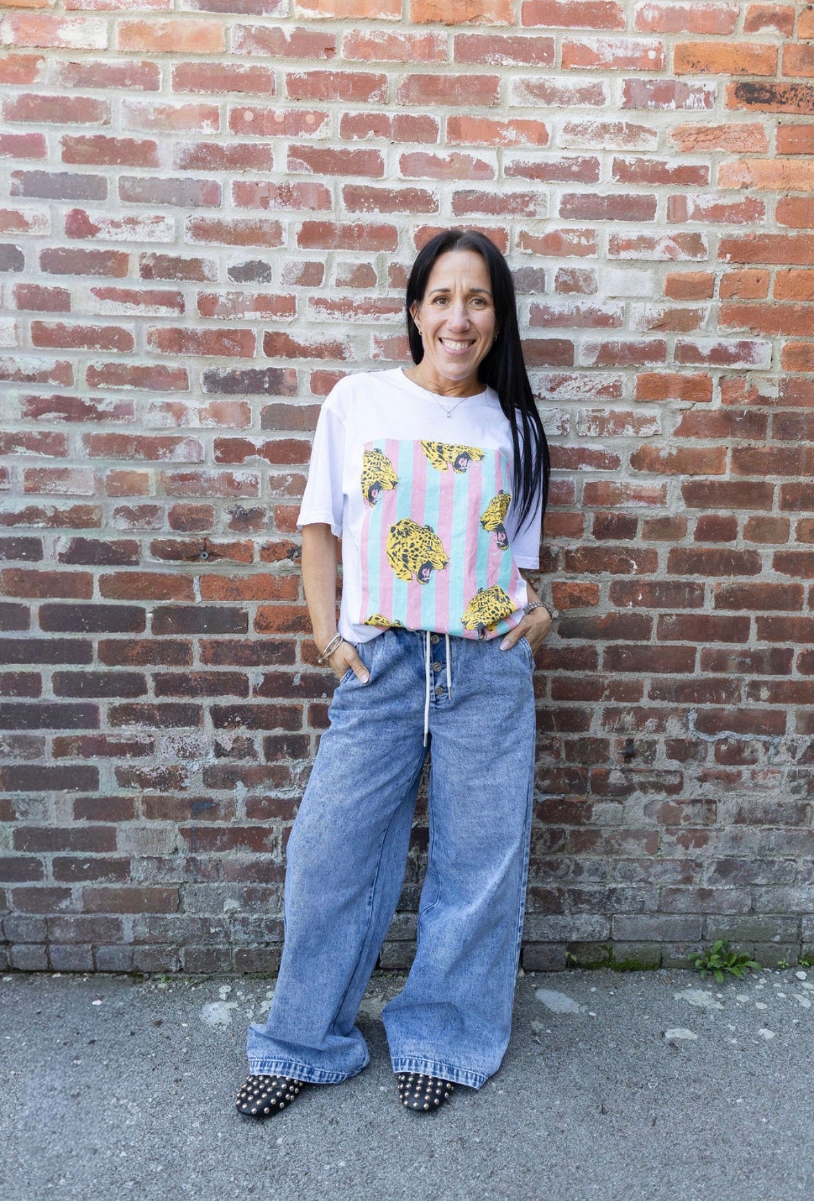 Cool Cat Graphic Tee