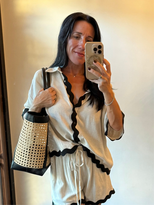 Ric Rac Trim Top