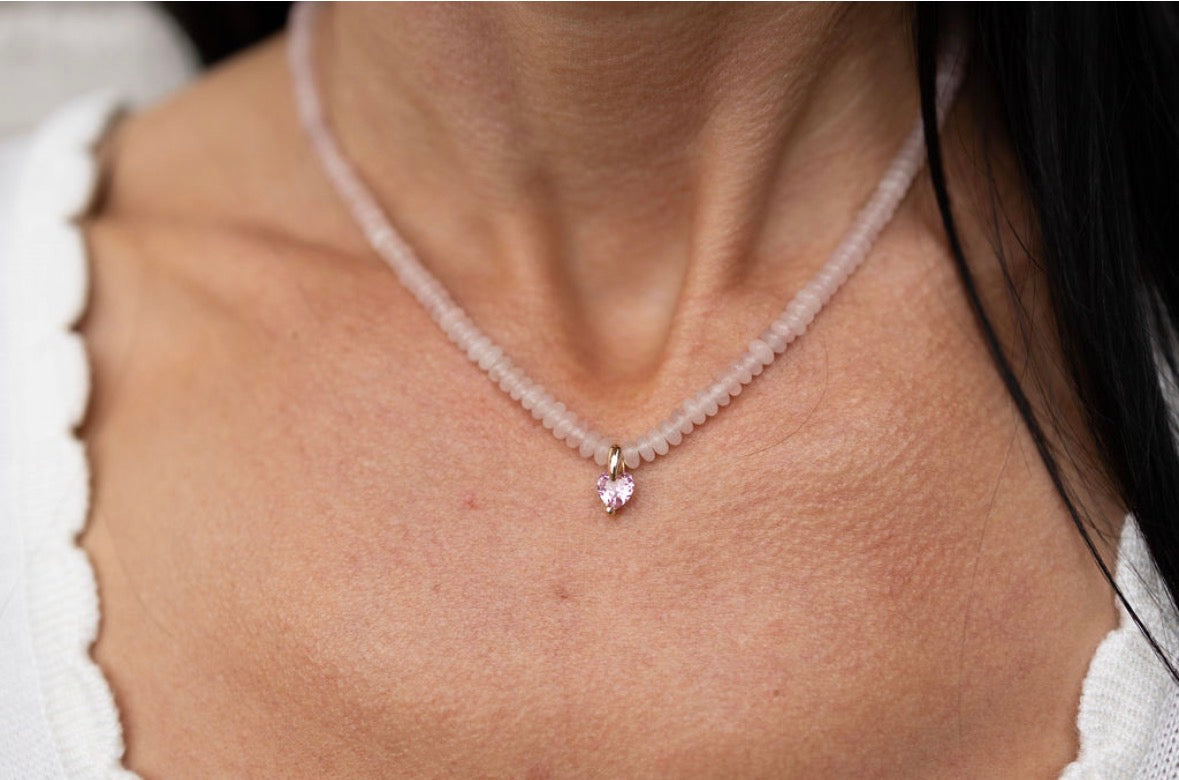 Beaded Charm Necklace