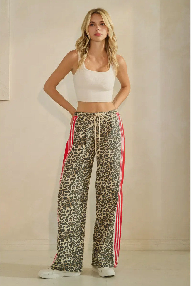 Leopard Stripe Pant