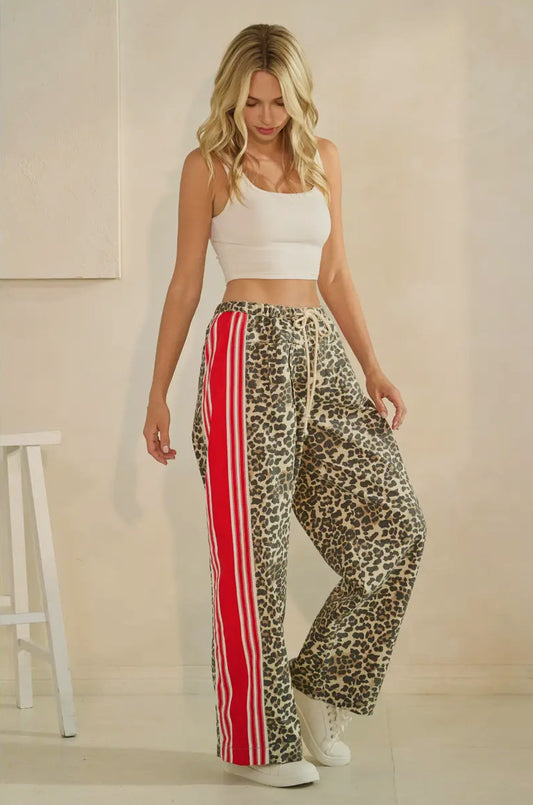 Leopard Stripe Pant