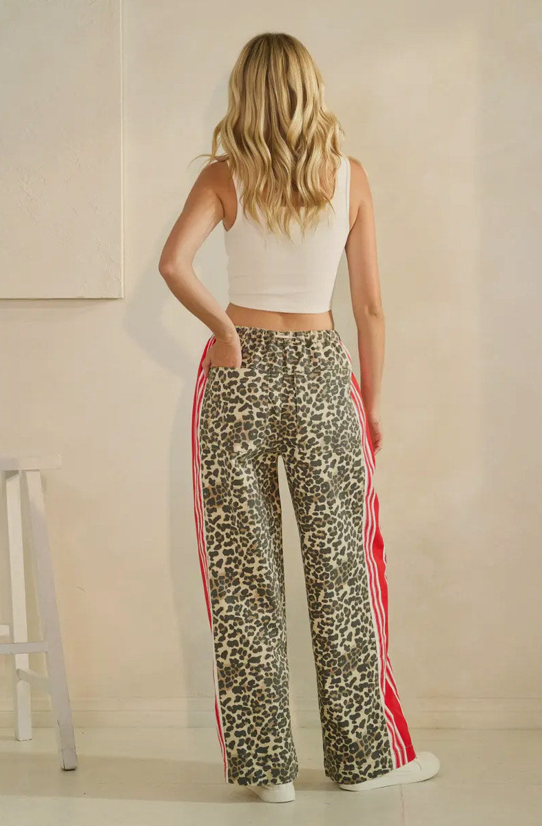 Leopard Stripe Pant