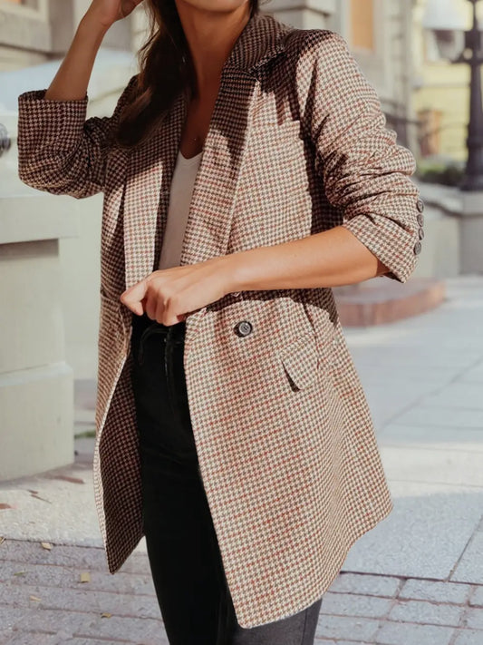 Houndstooth Blazer