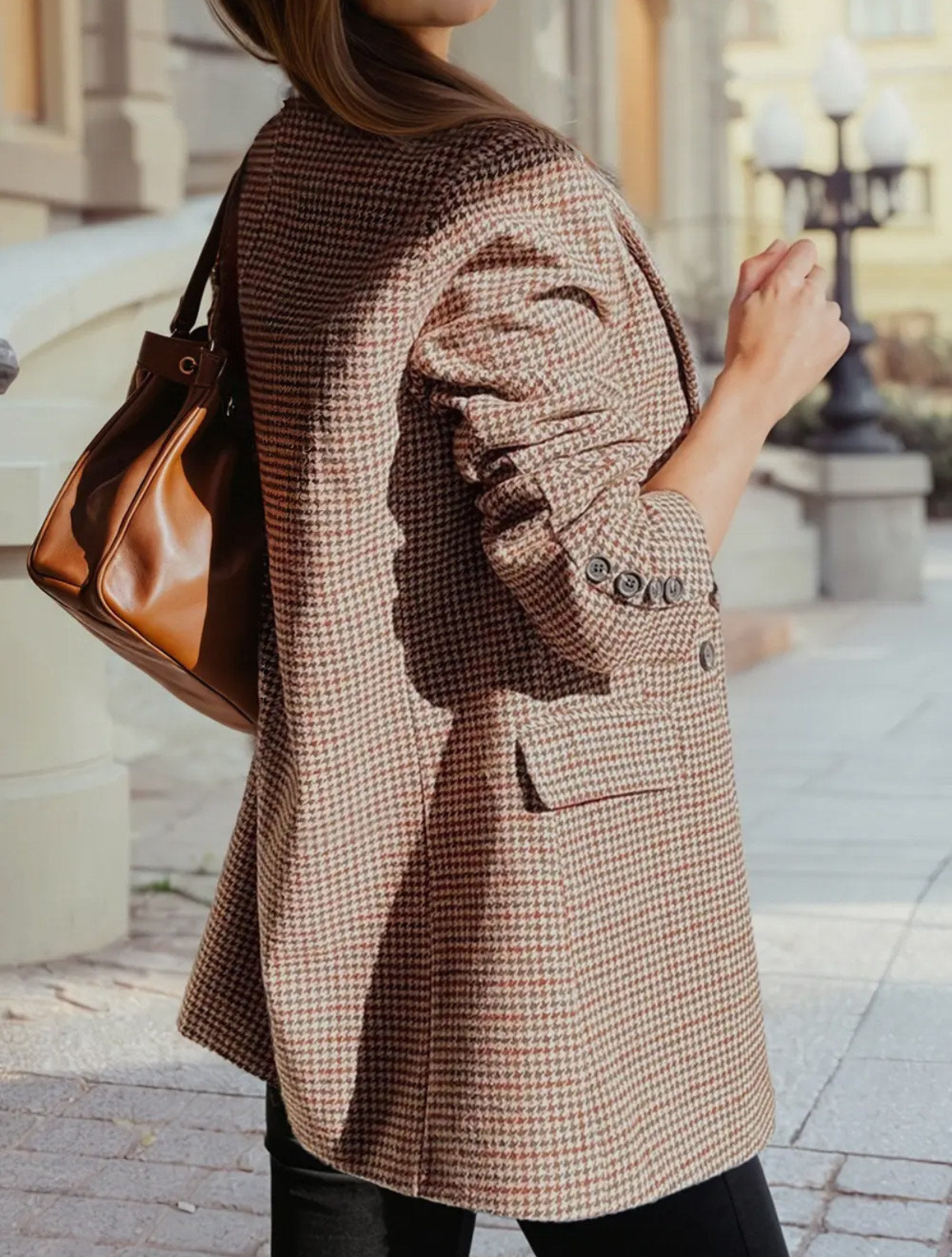 Houndstooth Blazer