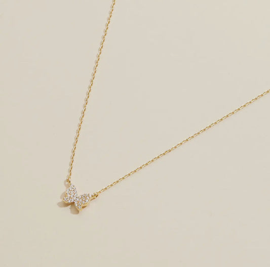 Butterfly Charm Necklace