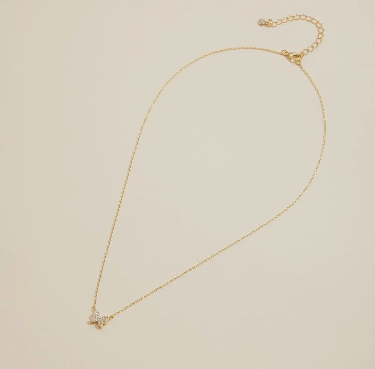 Butterfly Charm Necklace