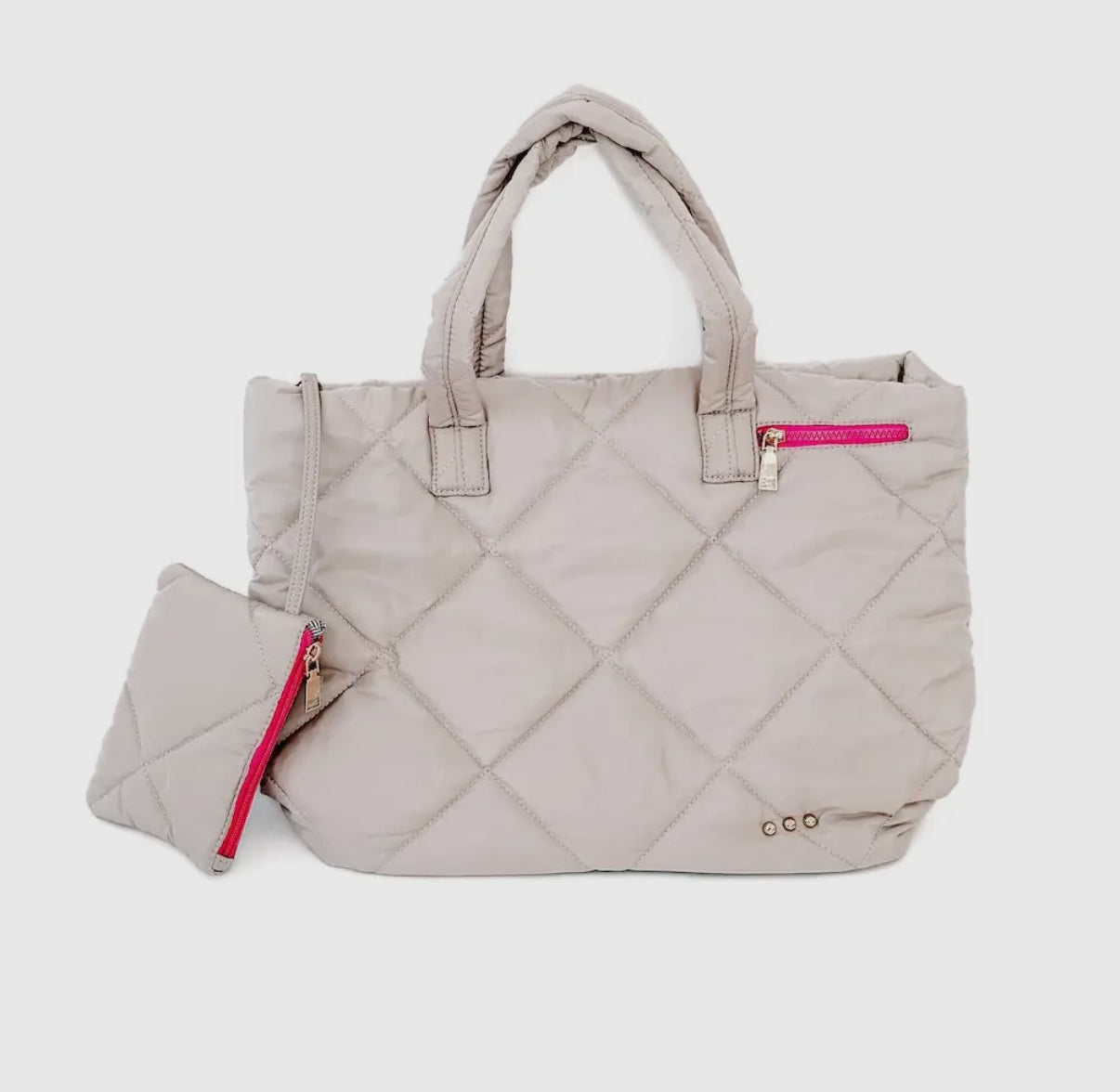 quilted tote